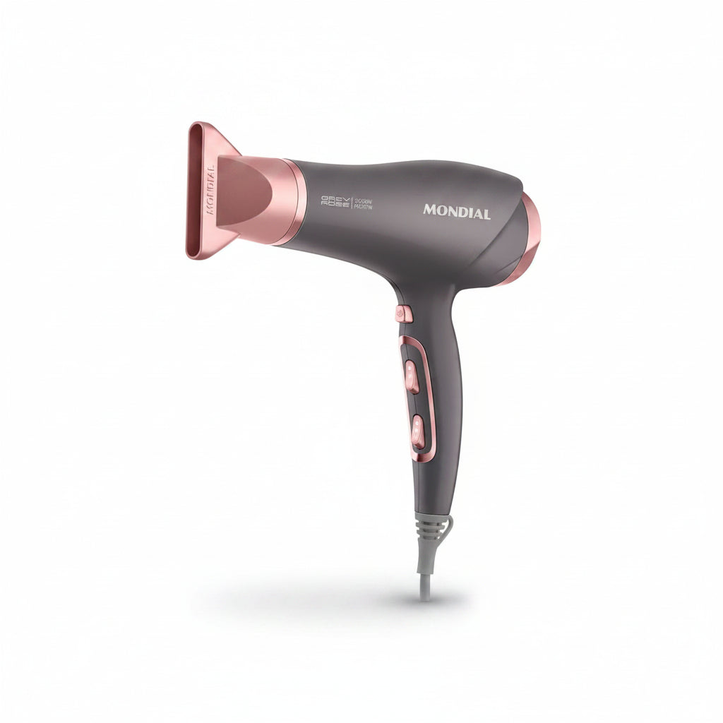Secado de Cabelo Mondial Keratin Grafite e Rosé - SCN-11